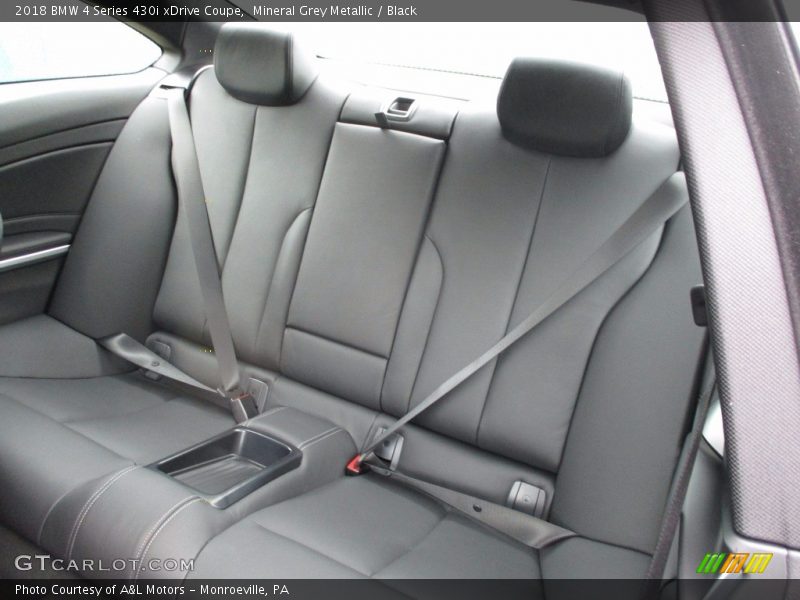 Rear Seat of 2018 4 Series 430i xDrive Coupe