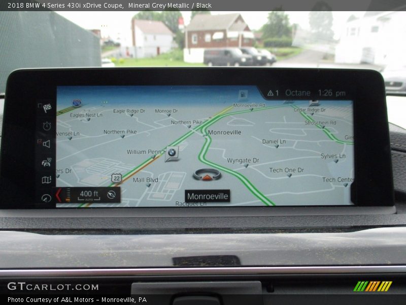 Navigation of 2018 4 Series 430i xDrive Coupe