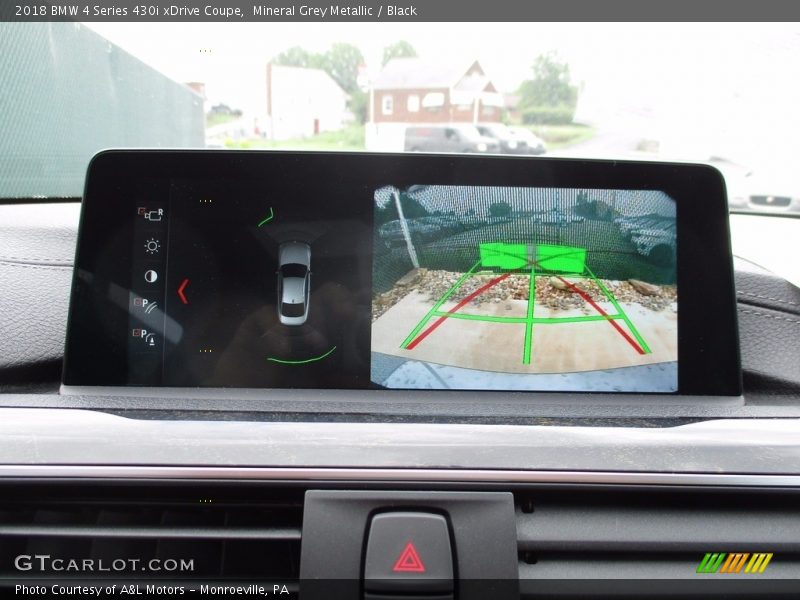 Mineral Grey Metallic / Black 2018 BMW 4 Series 430i xDrive Coupe