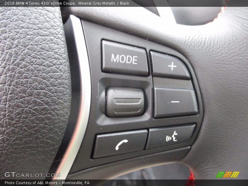 Controls of 2018 4 Series 430i xDrive Coupe