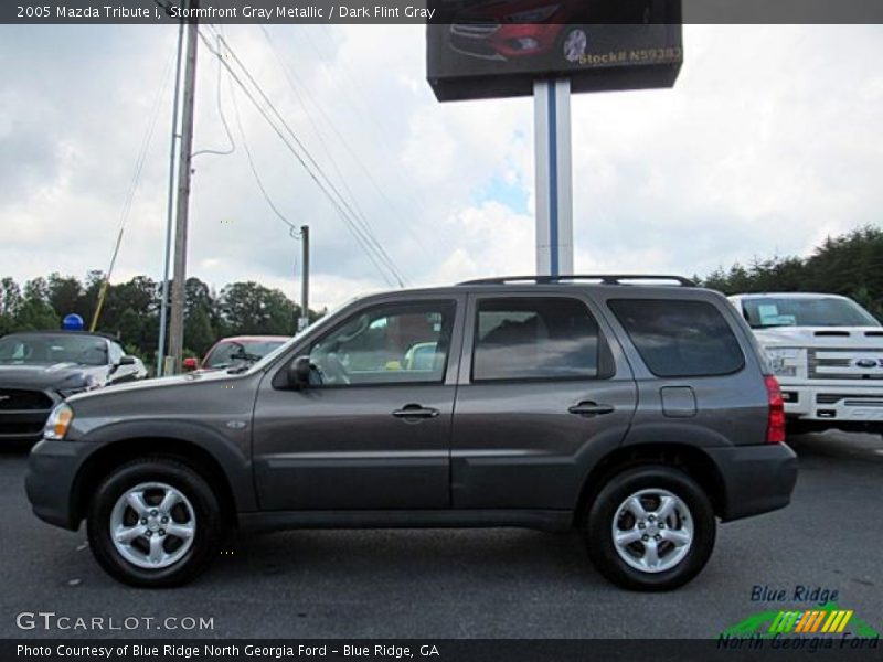 Stormfront Gray Metallic / Dark Flint Gray 2005 Mazda Tribute i