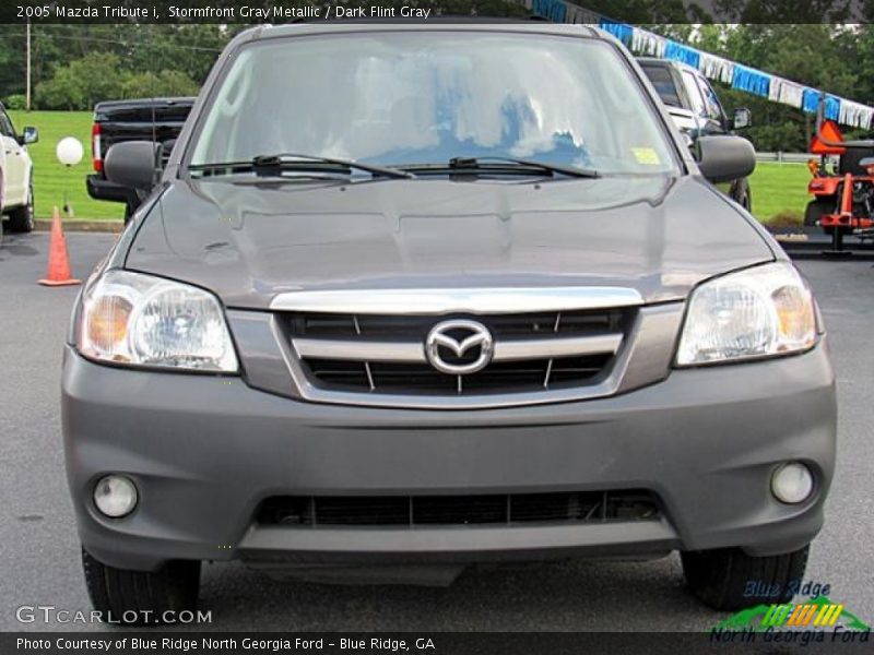 Stormfront Gray Metallic / Dark Flint Gray 2005 Mazda Tribute i