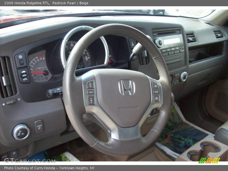 Redrock Pearl / Beige 2006 Honda Ridgeline RTL