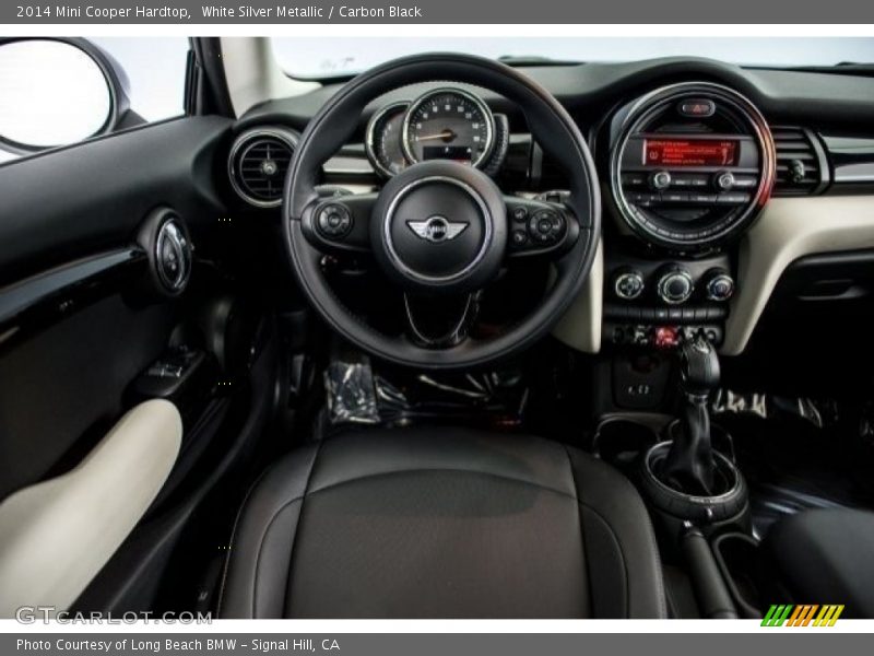 White Silver Metallic / Carbon Black 2014 Mini Cooper Hardtop