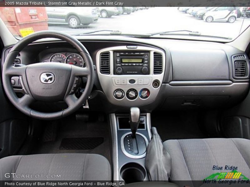 Stormfront Gray Metallic / Dark Flint Gray 2005 Mazda Tribute i