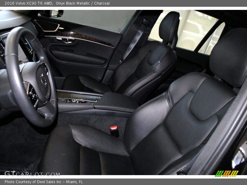 Onyx Black Metallic / Charcoal 2016 Volvo XC90 T6 AWD