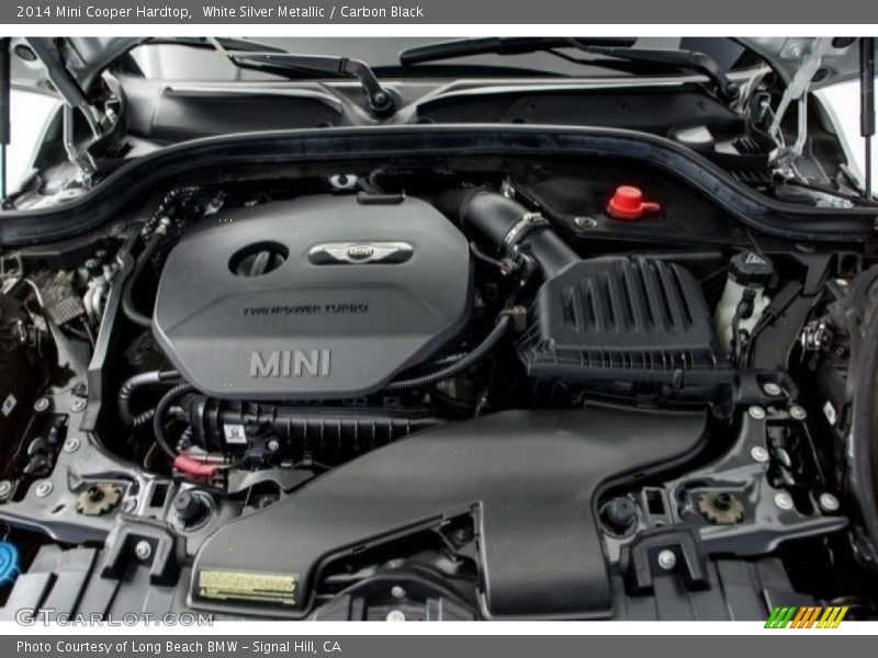 White Silver Metallic / Carbon Black 2014 Mini Cooper Hardtop