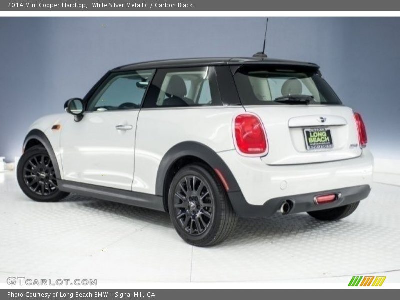 White Silver Metallic / Carbon Black 2014 Mini Cooper Hardtop