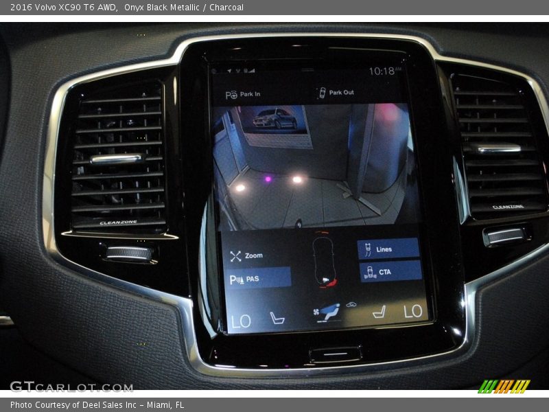 Onyx Black Metallic / Charcoal 2016 Volvo XC90 T6 AWD
