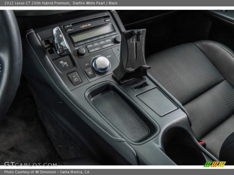Starfire White Pearl / Black 2012 Lexus CT 200h Hybrid Premium