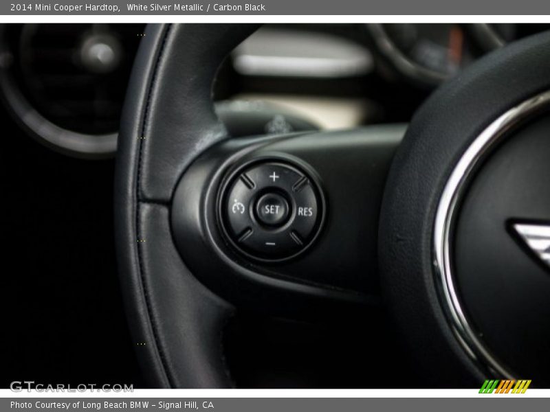 White Silver Metallic / Carbon Black 2014 Mini Cooper Hardtop