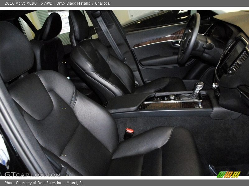 Onyx Black Metallic / Charcoal 2016 Volvo XC90 T6 AWD