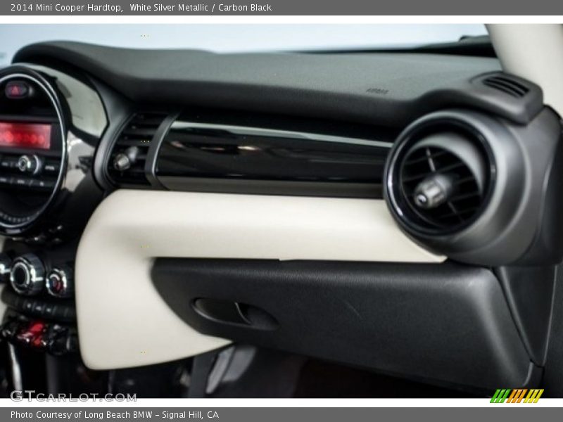 White Silver Metallic / Carbon Black 2014 Mini Cooper Hardtop