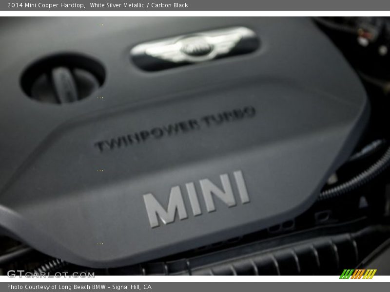 White Silver Metallic / Carbon Black 2014 Mini Cooper Hardtop