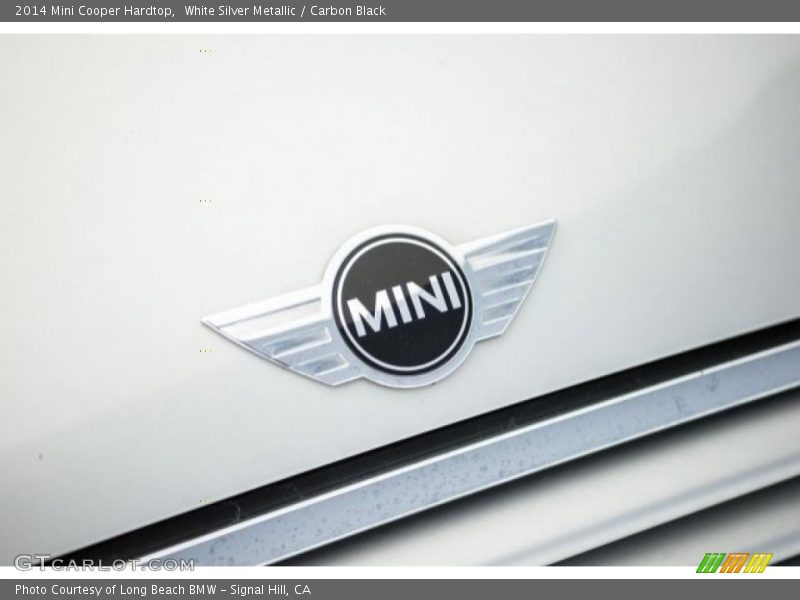 White Silver Metallic / Carbon Black 2014 Mini Cooper Hardtop