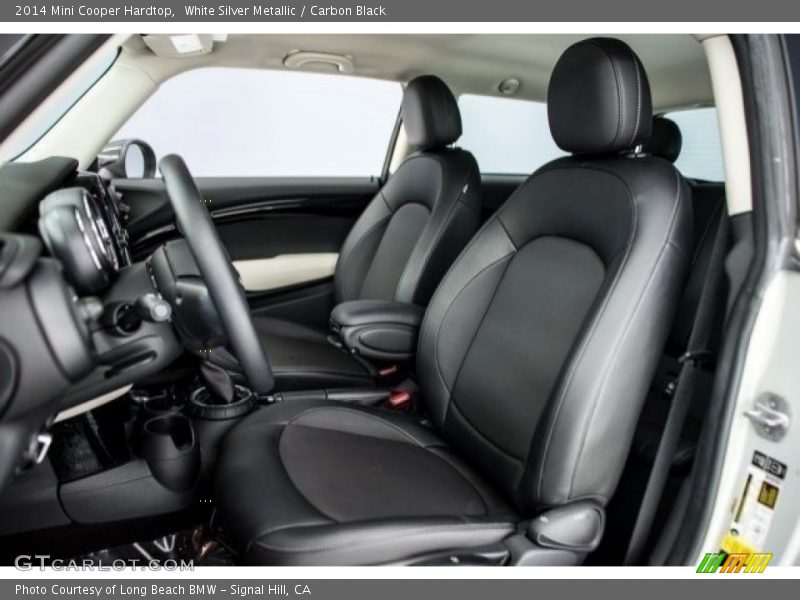 White Silver Metallic / Carbon Black 2014 Mini Cooper Hardtop