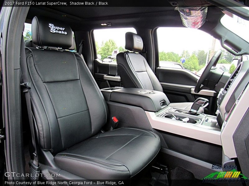 Shadow Black / Black 2017 Ford F150 Lariat SuperCrew
