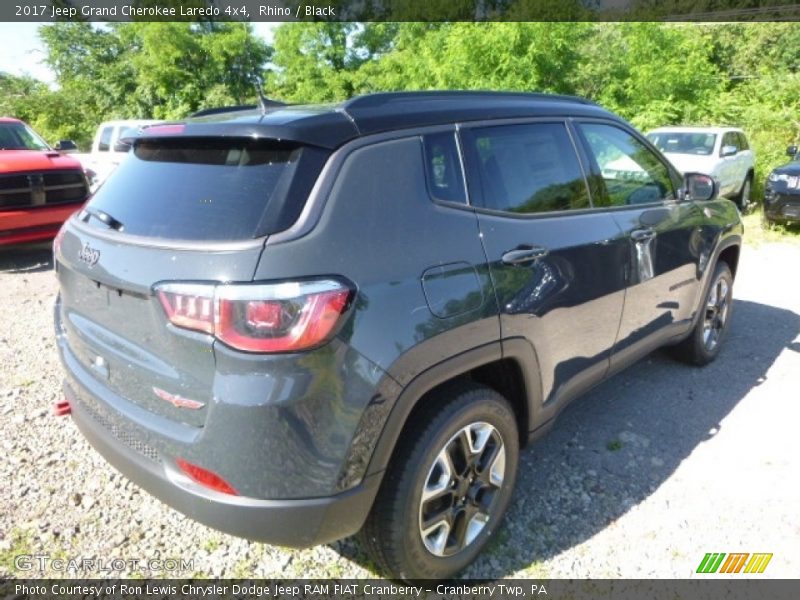 Rhino / Black 2017 Jeep Grand Cherokee Laredo 4x4