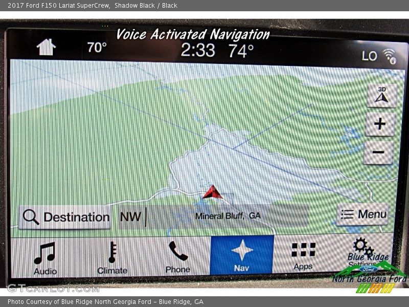 Shadow Black / Black 2017 Ford F150 Lariat SuperCrew