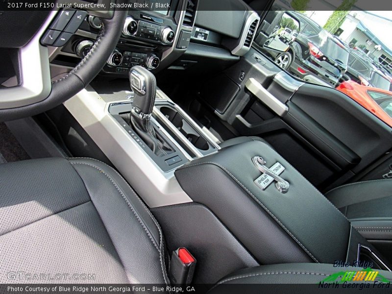 Shadow Black / Black 2017 Ford F150 Lariat SuperCrew