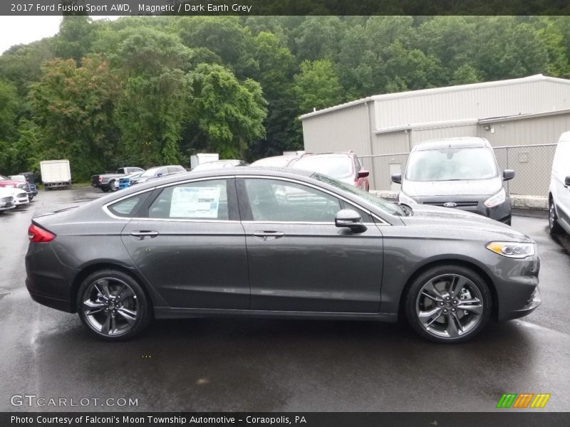Magnetic / Dark Earth Grey 2017 Ford Fusion Sport AWD