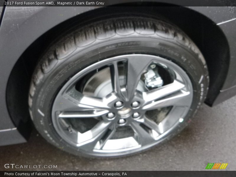 Magnetic / Dark Earth Grey 2017 Ford Fusion Sport AWD