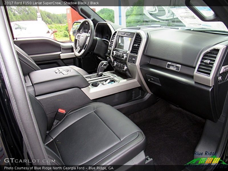 Shadow Black / Black 2017 Ford F150 Lariat SuperCrew