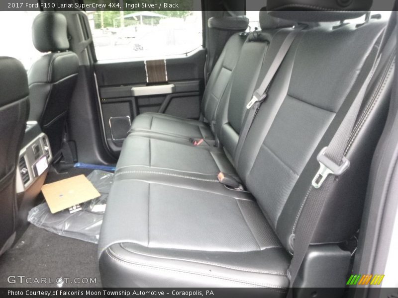 Ingot Silver / Black 2017 Ford F150 Lariat SuperCrew 4X4