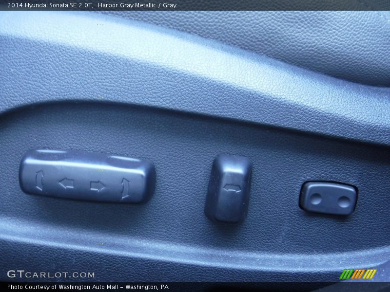 Harbor Gray Metallic / Gray 2014 Hyundai Sonata SE 2.0T