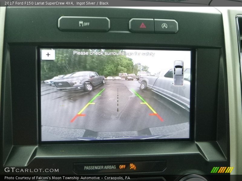 Ingot Silver / Black 2017 Ford F150 Lariat SuperCrew 4X4
