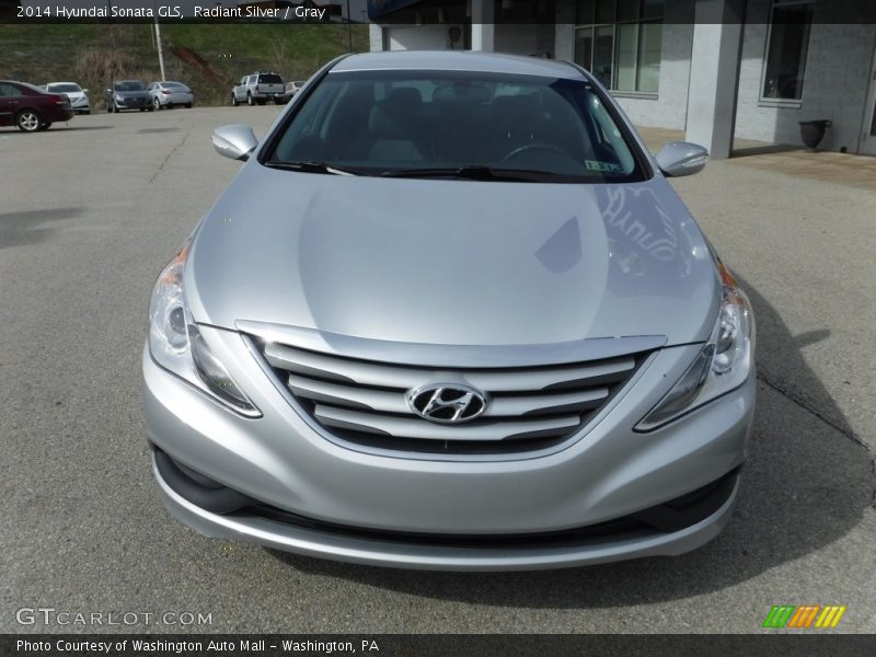Radiant Silver / Gray 2014 Hyundai Sonata GLS