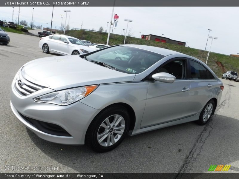 Radiant Silver / Gray 2014 Hyundai Sonata GLS