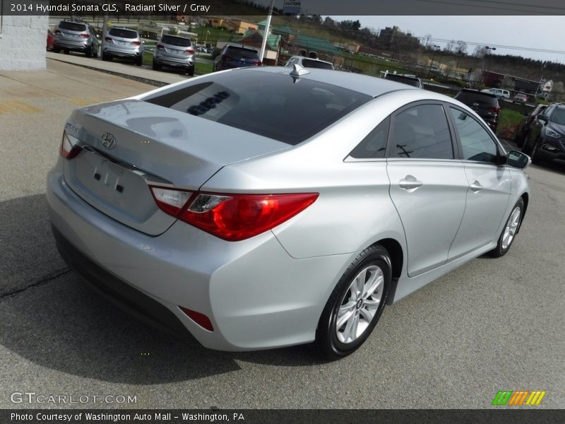 Radiant Silver / Gray 2014 Hyundai Sonata GLS