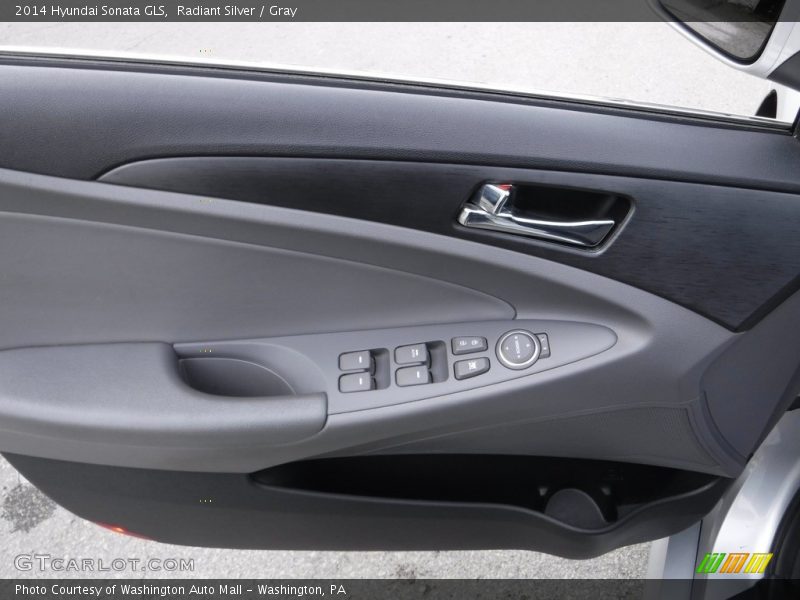 Radiant Silver / Gray 2014 Hyundai Sonata GLS