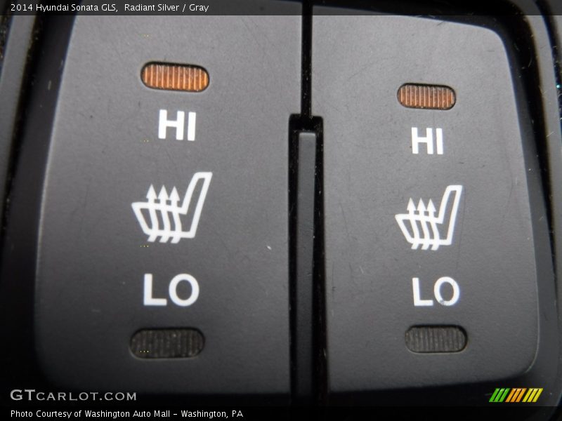 Radiant Silver / Gray 2014 Hyundai Sonata GLS