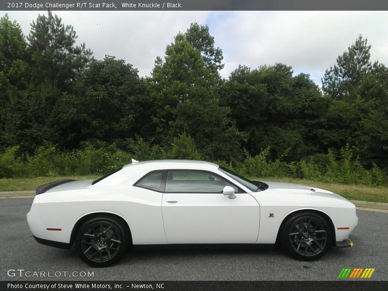 White Knuckle / Black 2017 Dodge Challenger R/T Scat Pack