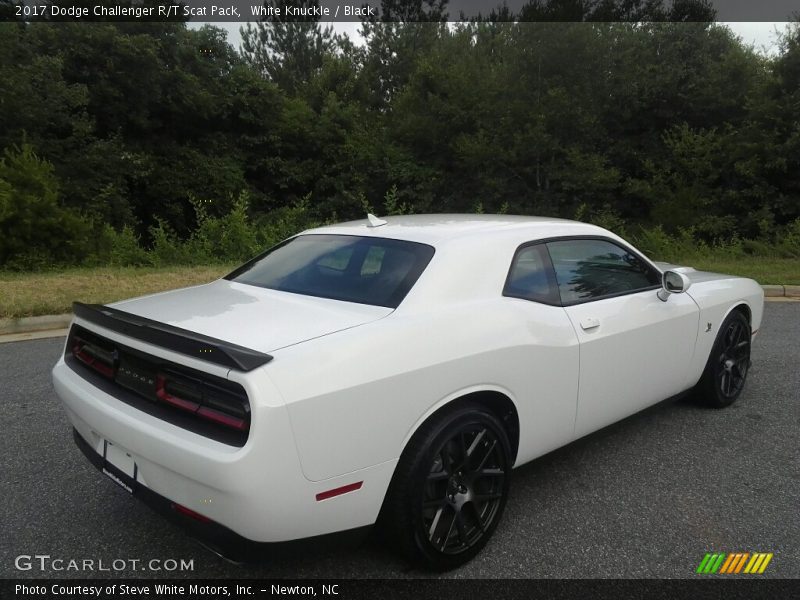 White Knuckle / Black 2017 Dodge Challenger R/T Scat Pack