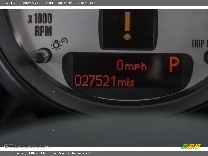 Light White / Carbon Black 2014 Mini Cooper S Countryman