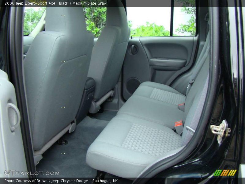 Black / Medium Slate Gray 2006 Jeep Liberty Sport 4x4