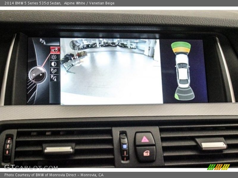 Alpine White / Venetian Beige 2014 BMW 5 Series 535d Sedan