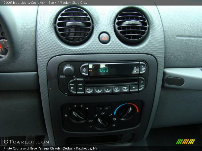 Black / Medium Slate Gray 2006 Jeep Liberty Sport 4x4