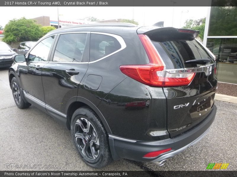 Crystal Black Pearl / Black 2017 Honda CR-V Touring AWD