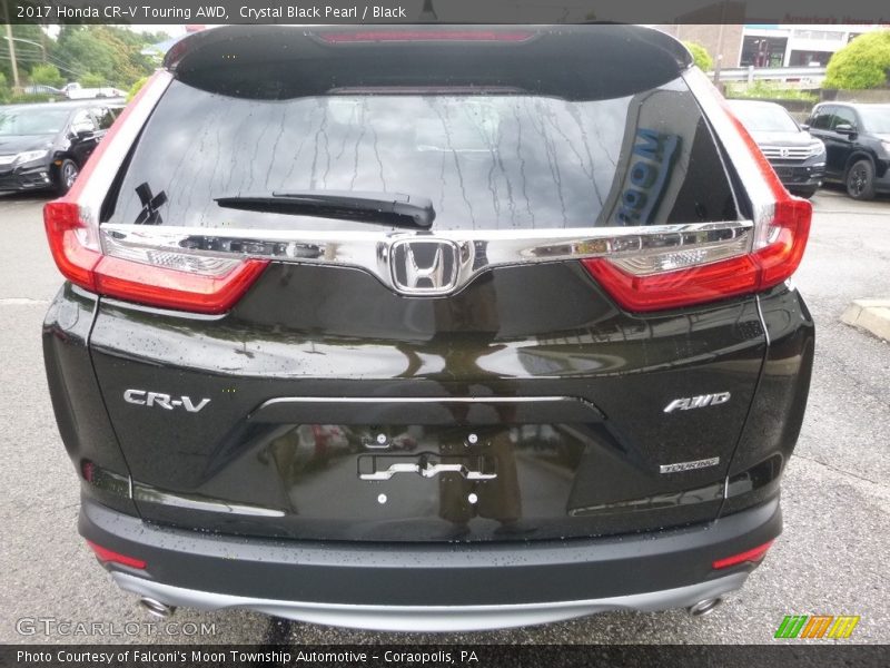Crystal Black Pearl / Black 2017 Honda CR-V Touring AWD