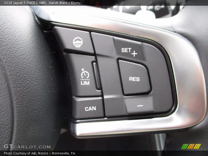 Controls of 2018 F-PACE S AWD