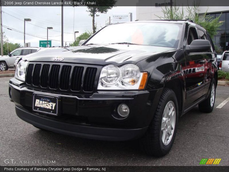 Black / Khaki 2006 Jeep Grand Cherokee Laredo 4x4