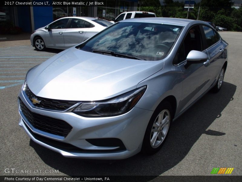 Arctic Blue Metallic / Jet Black 2017 Chevrolet Cruze LT