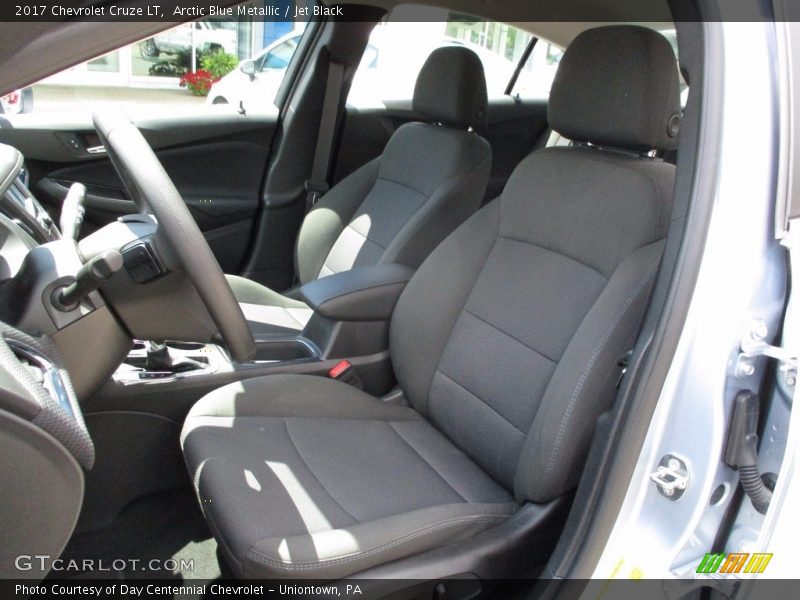 Arctic Blue Metallic / Jet Black 2017 Chevrolet Cruze LT