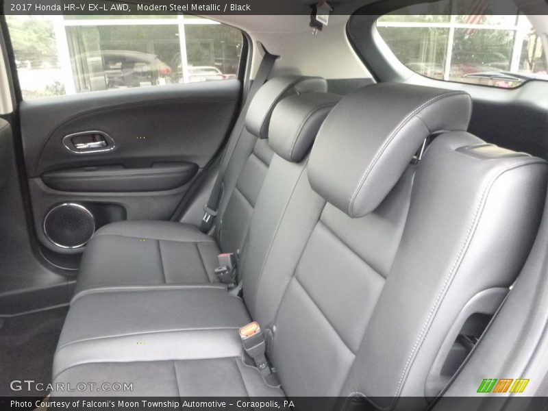 Modern Steel Metallic / Black 2017 Honda HR-V EX-L AWD