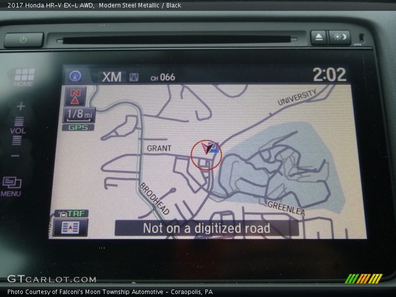 Modern Steel Metallic / Black 2017 Honda HR-V EX-L AWD