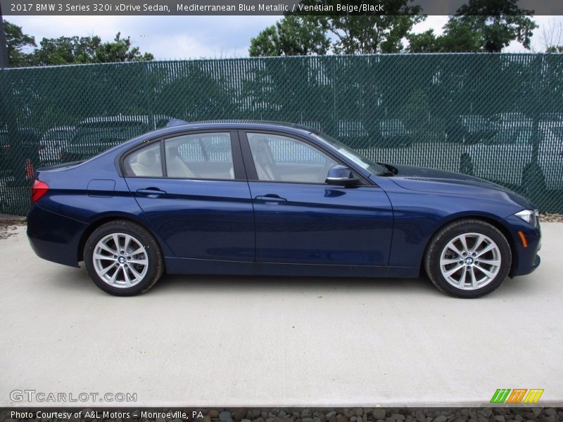  2017 3 Series 320i xDrive Sedan Mediterranean Blue Metallic